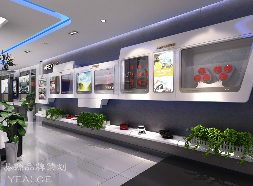 汽车贴膜店铺设计哪个好，易源汽车贴膜店铺设计-7