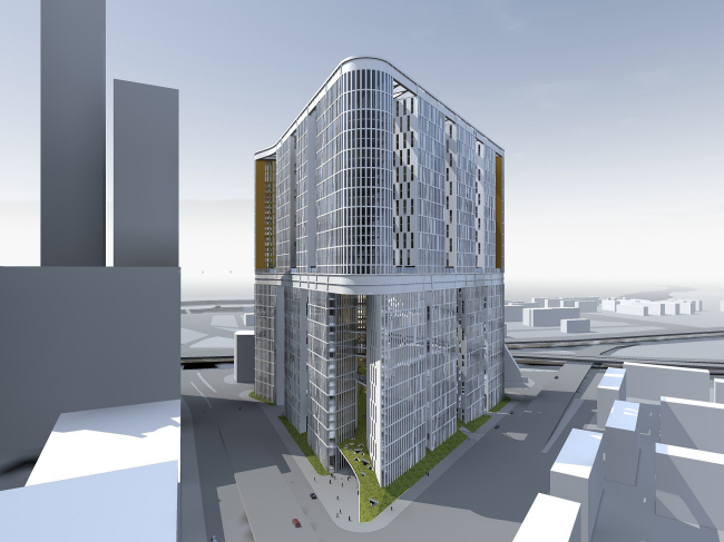 莫斯科城17  18地块建筑开发概念项目丨俄罗斯莫斯科丨Sergey Skuratov architects-43