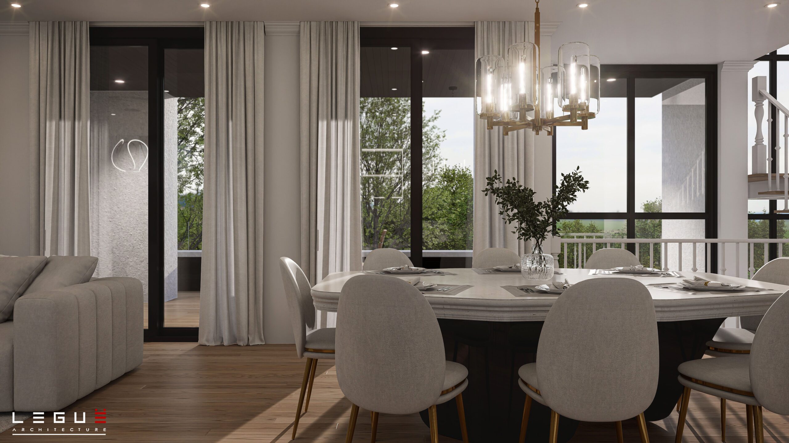 房屋平面图 Ë·244丨Leguë Architecture-35