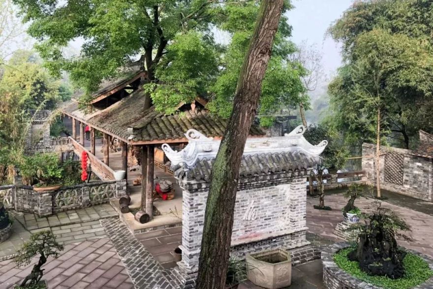 废弃庄园变鹭鸟天堂 | 400㎡中式宅院与 30 亩森林的共生设计-75