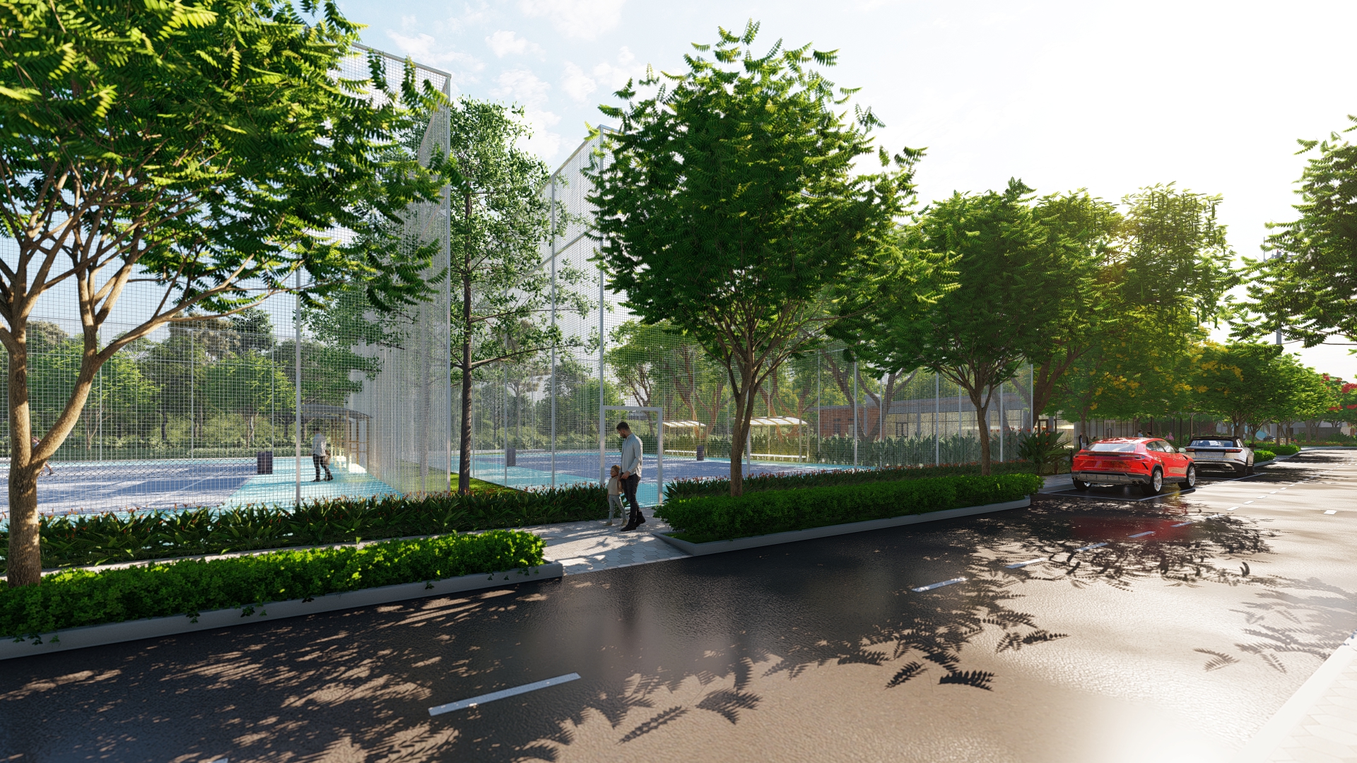 Khu tiện ích TDTT（体育设施区）丨Kts. Lê Hồng Thắm-9