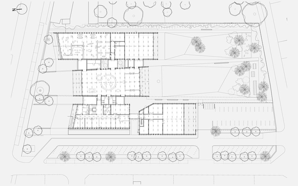 波利尼县府大厦（注：Maison du Comté常见可理解为县府大厦 ，Poligny是法国地名波利尼 ，这里的具体所指可能需结合更详细语境确定，但按照常规理解给出此翻译） 丨ARCHITECTURES AMIOT  LOMBARD-22
