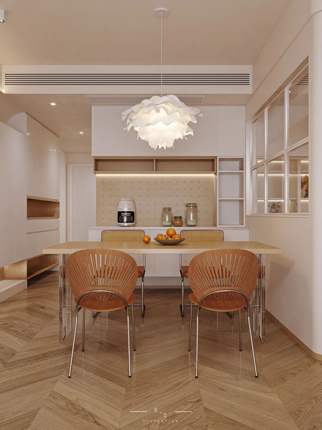 广州坤尚设计 118㎡原木风家居丨中国广州-20