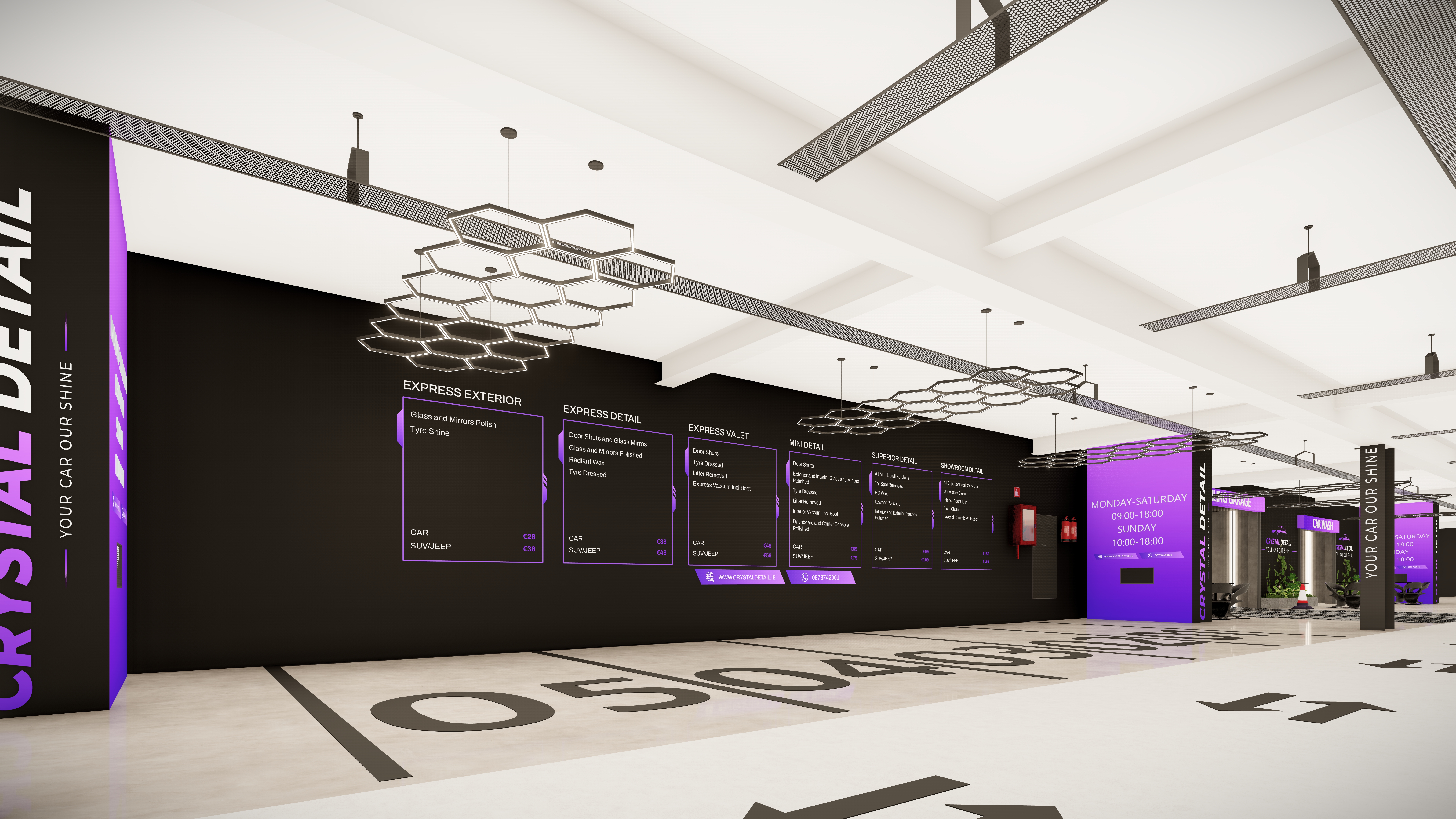 Car Wash and detailing garage design-1