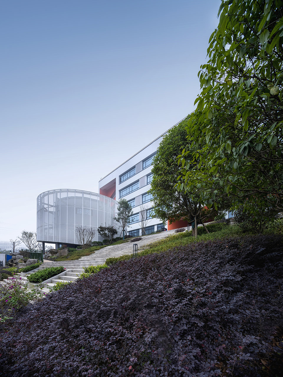 吉首中驰·湘郡礼德学校丨中国湘西丨山东建筑大学建筑城规学院象外营造工作室-22