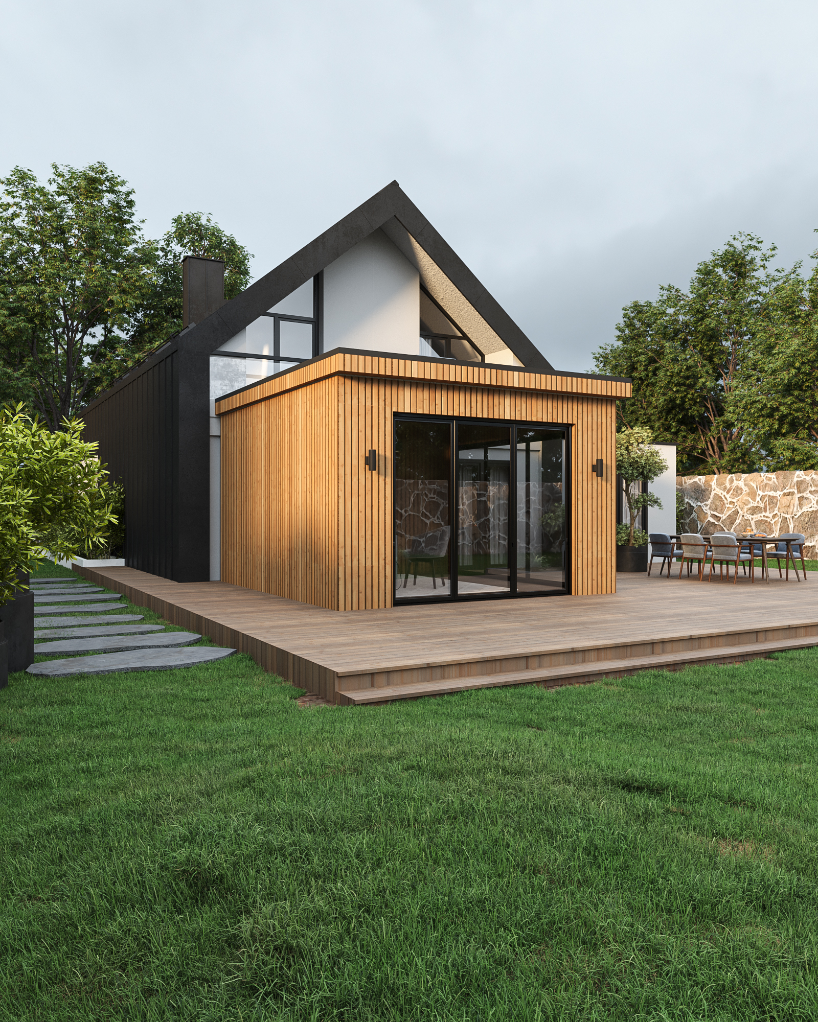 Modern extension-12