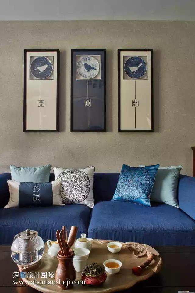 墨韵沉香——85㎡ 简约中式风-30