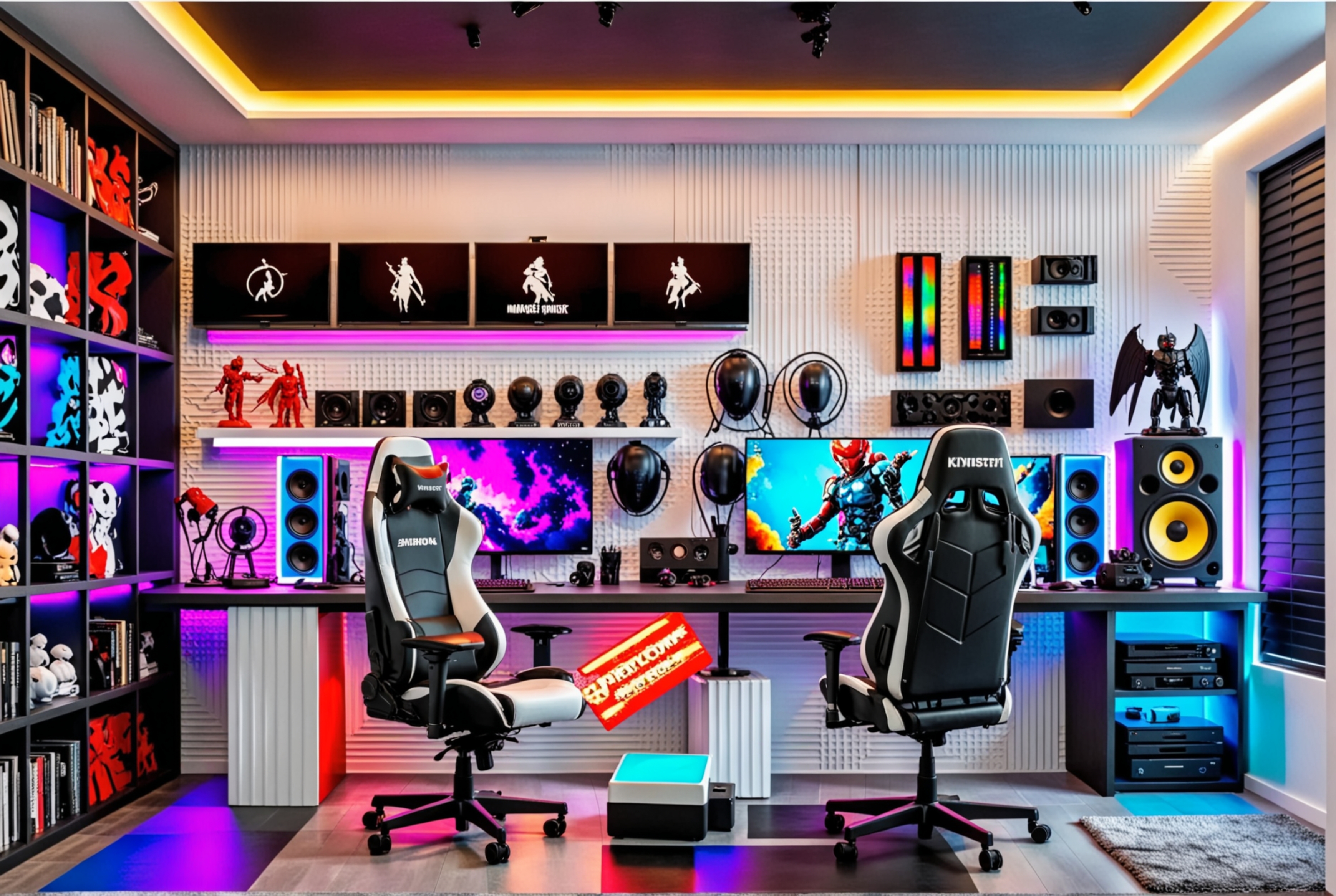 蓝色冷光沿着机械键盘的缝隙漫溢开来。-6