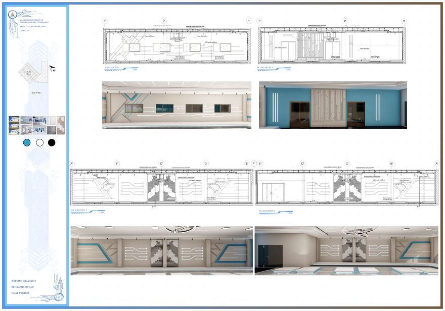 智能家具展厅工作图纸设计丨Mohamed Ramadan(尼罗高等工程学院)-6