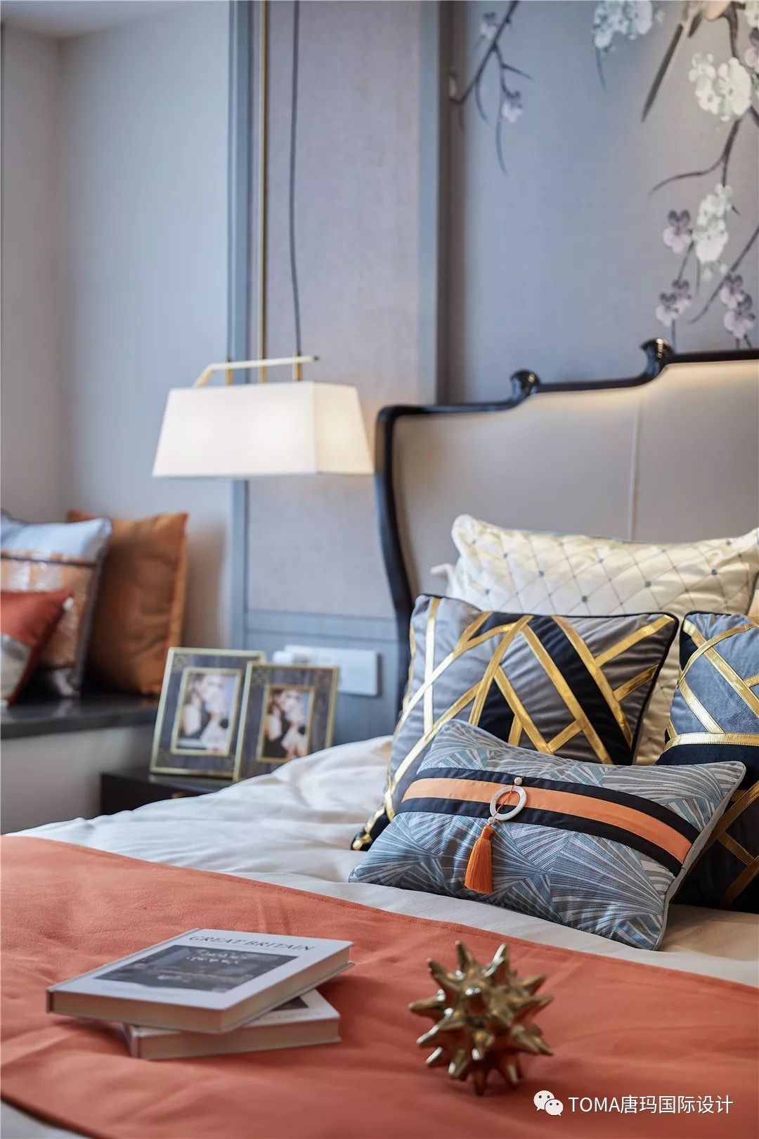 鹰潭星海湾新中式轻奢样板房设计-51