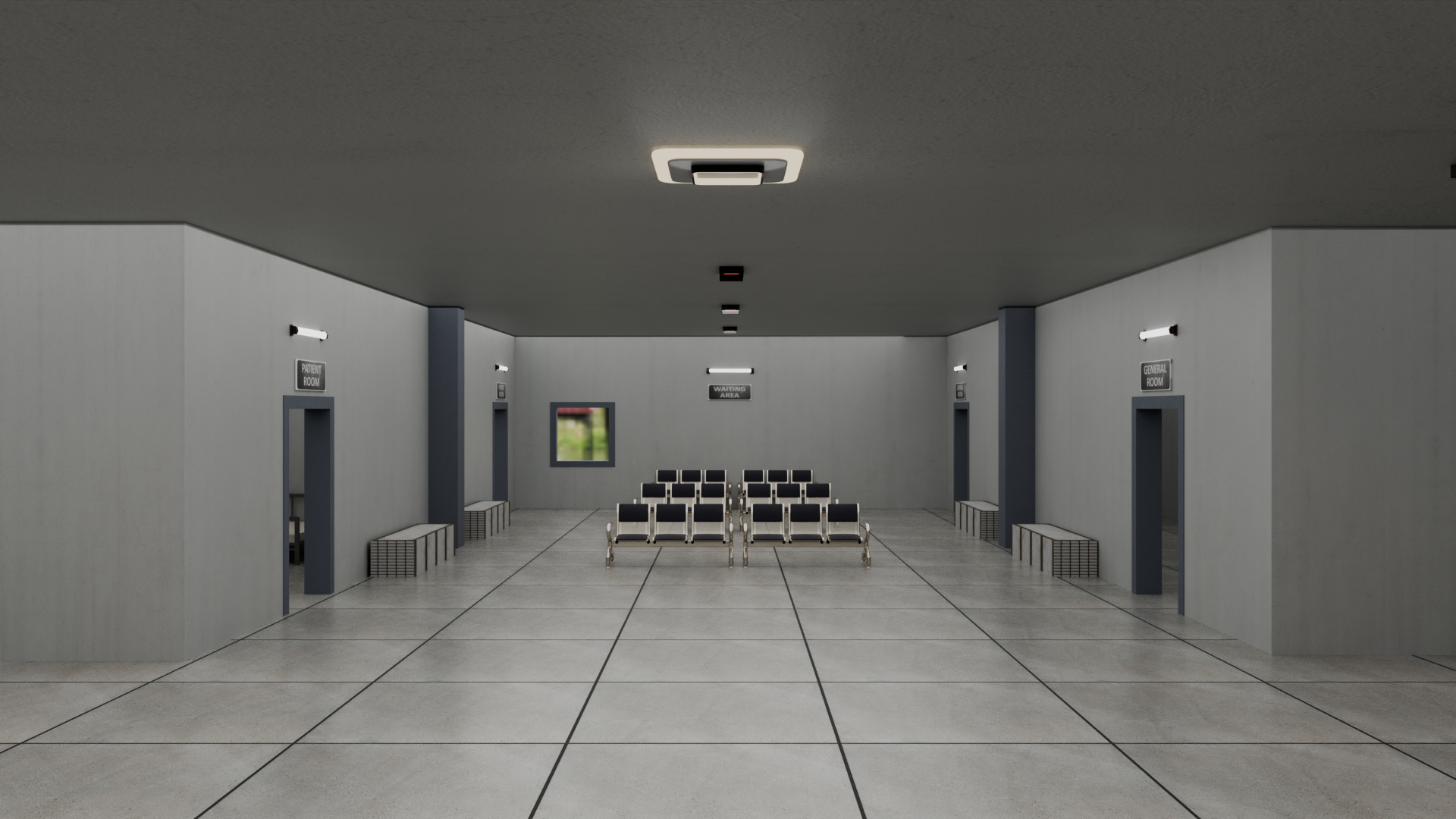 3D Hospital Architectural Visualization in Blender-19