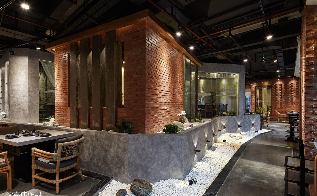 火锅店丨沈嘉伟设计作品—园里火锅-15