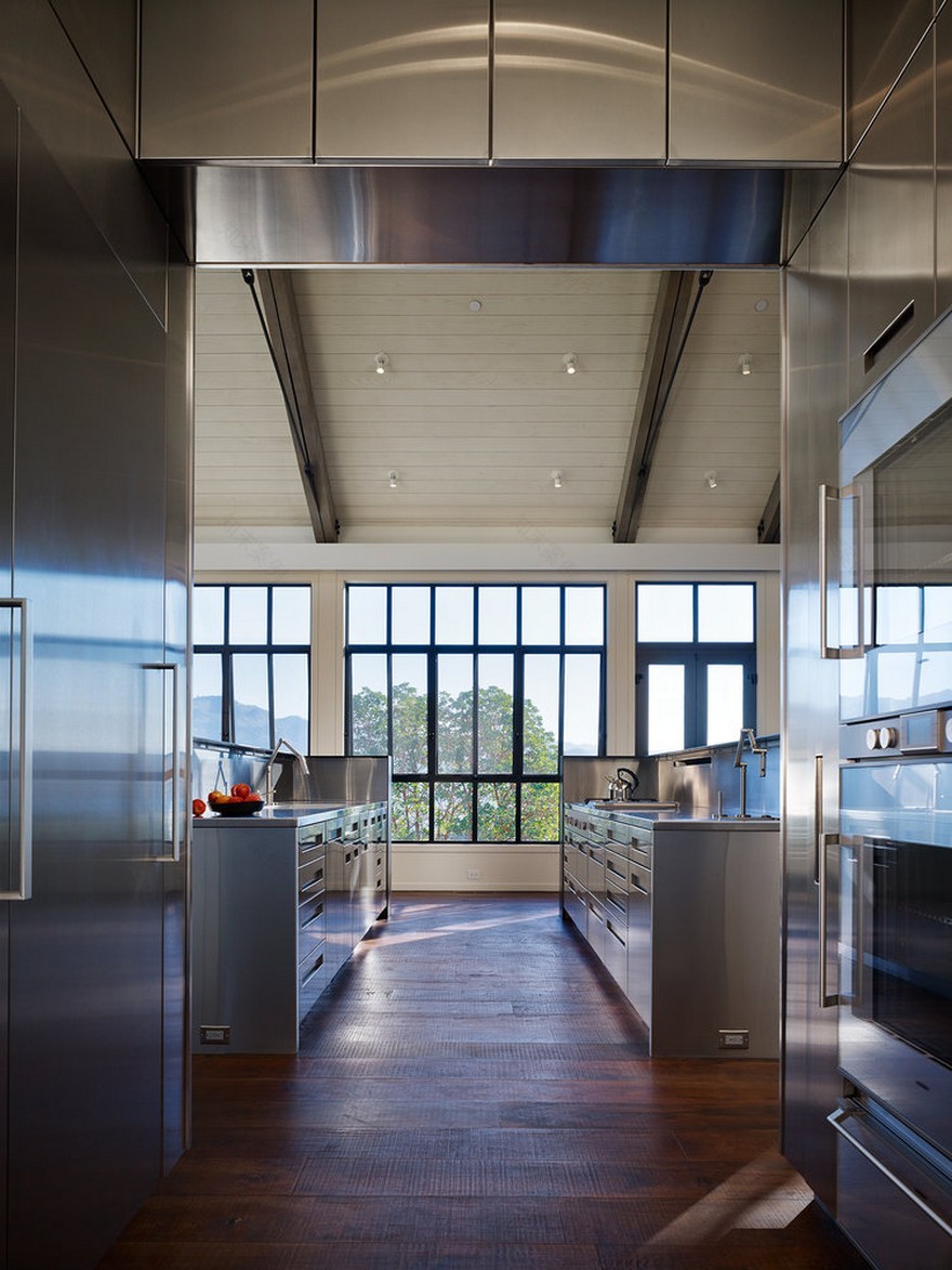 纳帕谷工业风住宅,历史与新潮的无缝融合-20