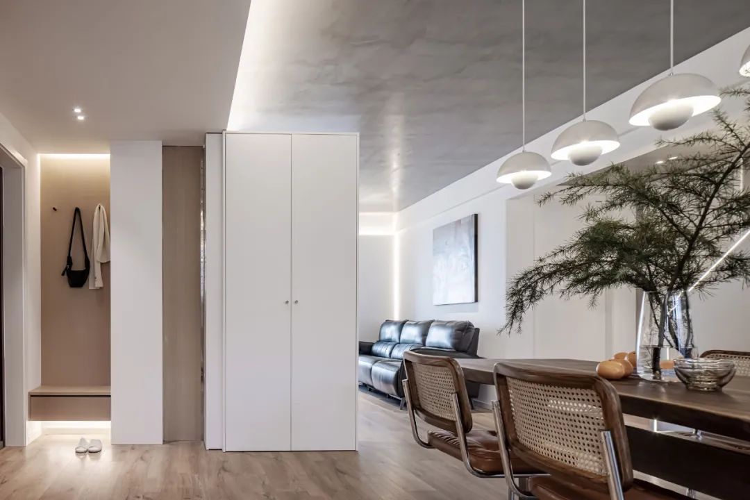 水泥漆+原木，感受极简的温度 | 吾索设计-8