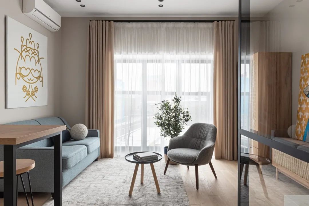 32㎡单间公寓设计丨Anna 和 Dmitry Korobko-8