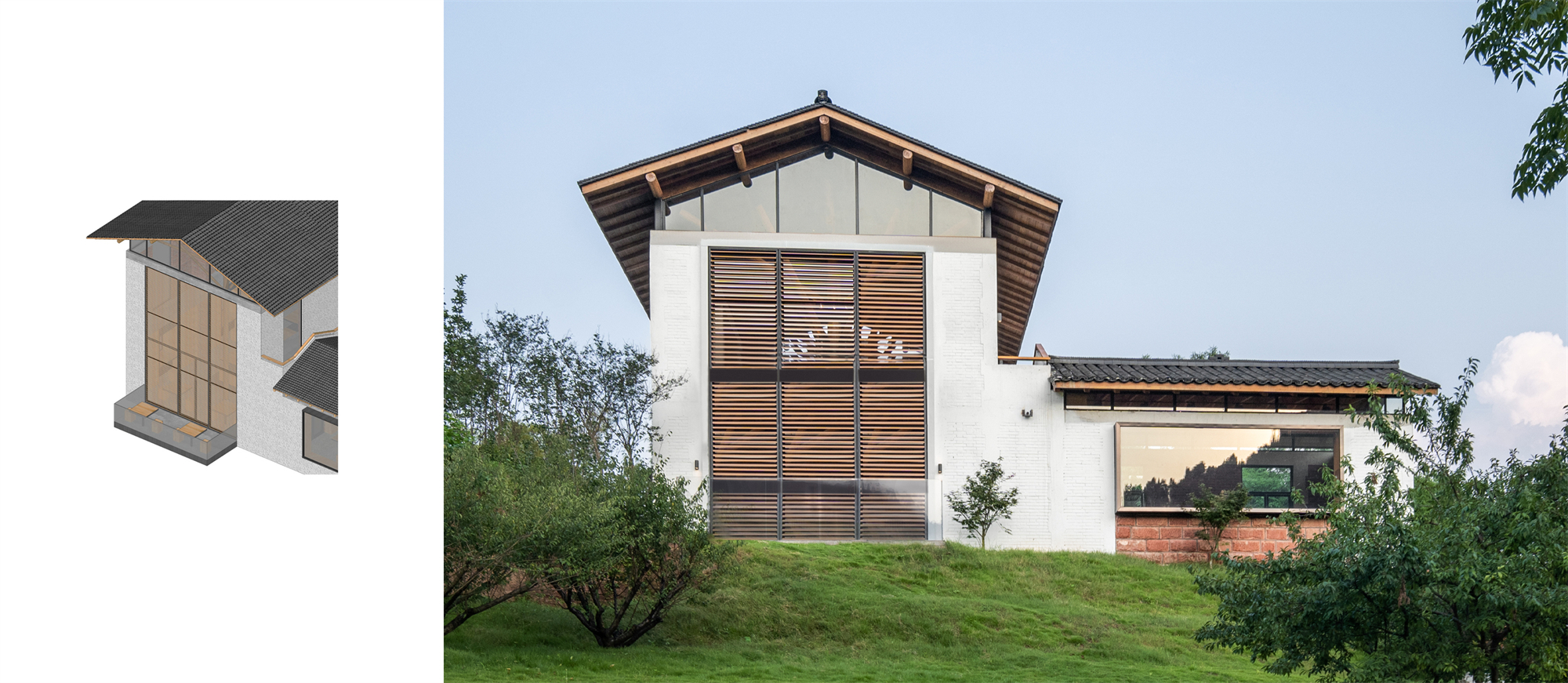 安石乡村书局丨中国宜宾丨锋茂建筑-55