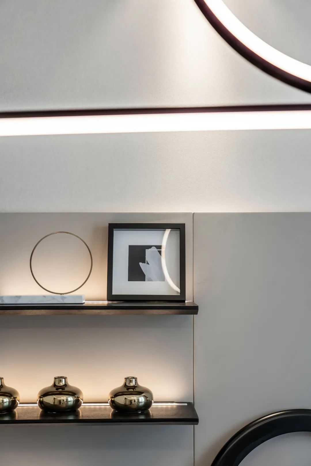 春光里的温暖家 | 济南奥体金茂府 230 样板间设计-47