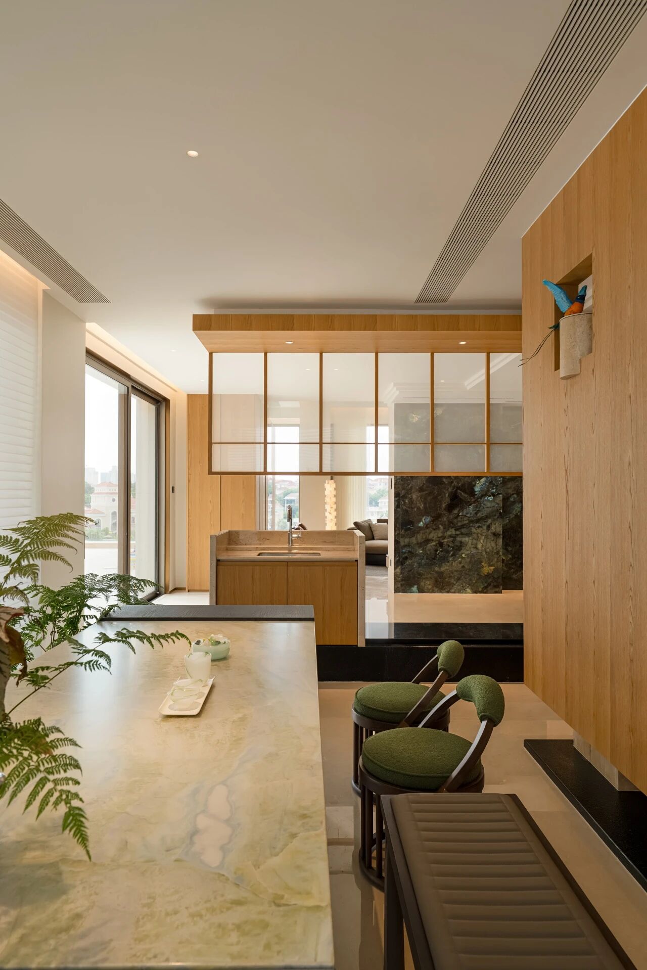 新作 齐磊 泉州550㎡自然静奢别墅丨中国泉州丨杭州拾间系设计-43