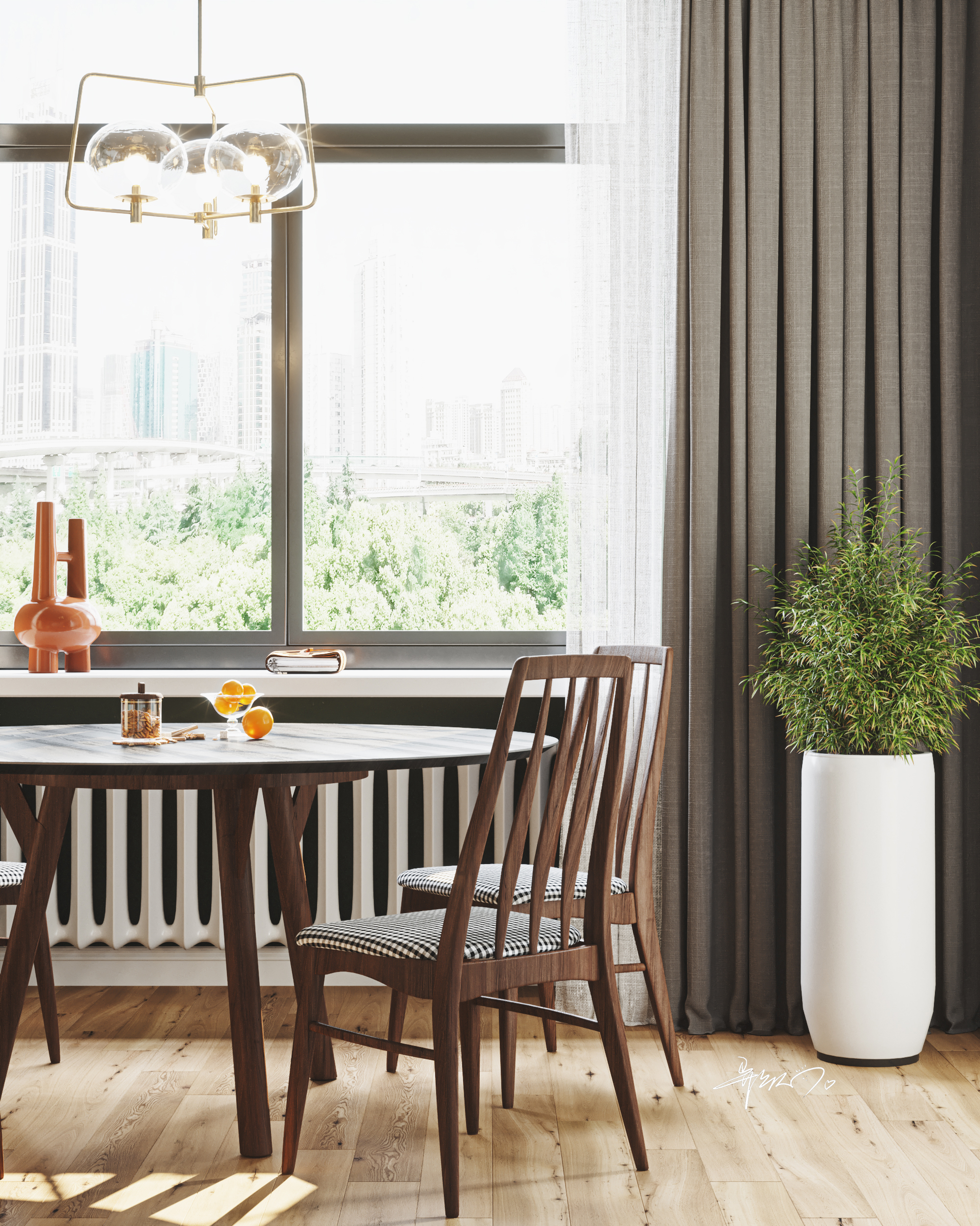 简约现代风住宅设计丨知名设计师-16