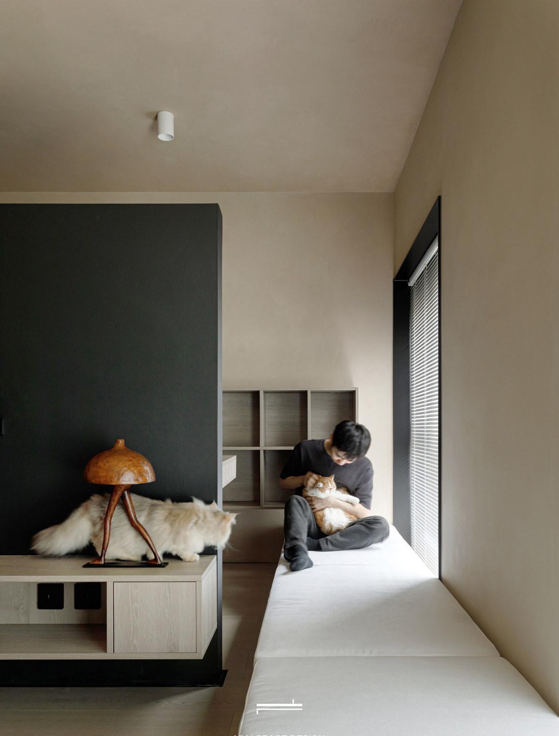 油画质感小户型设计,打造互动式空间-18