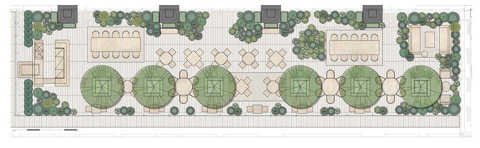 东京虎之门艾迪逊酒店景观设计丨日本东京丨BAM百安木-28
