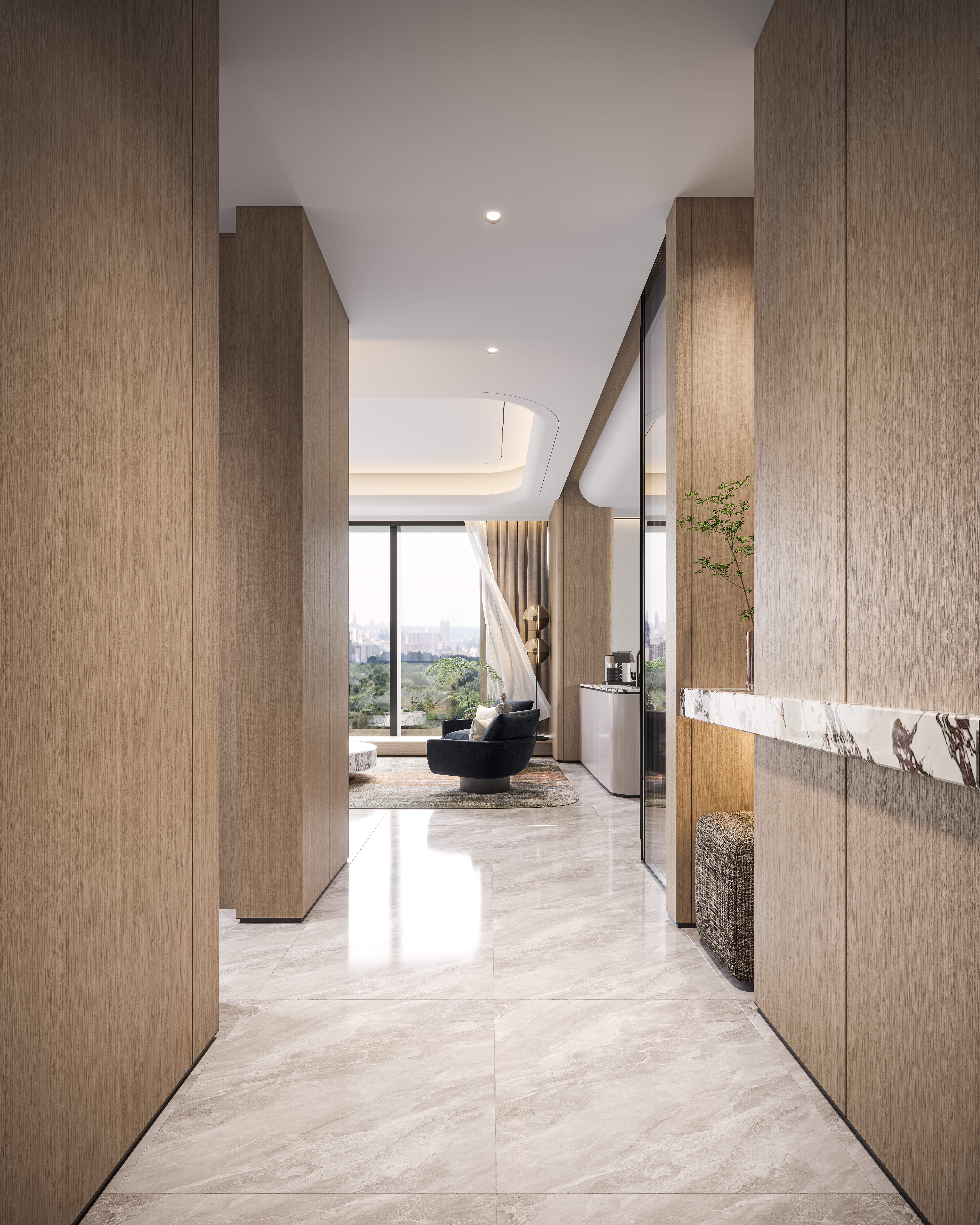 样板间案例，高级审美，至简格调，不失其华。-6