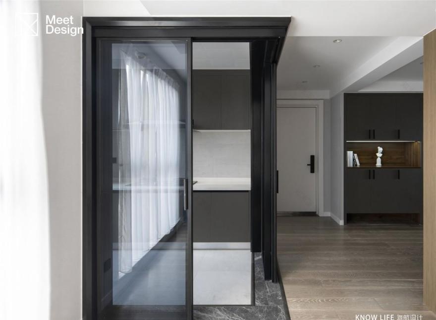 海航设计 | 平层新居,还原度高达 95% 的现代理想空间-11