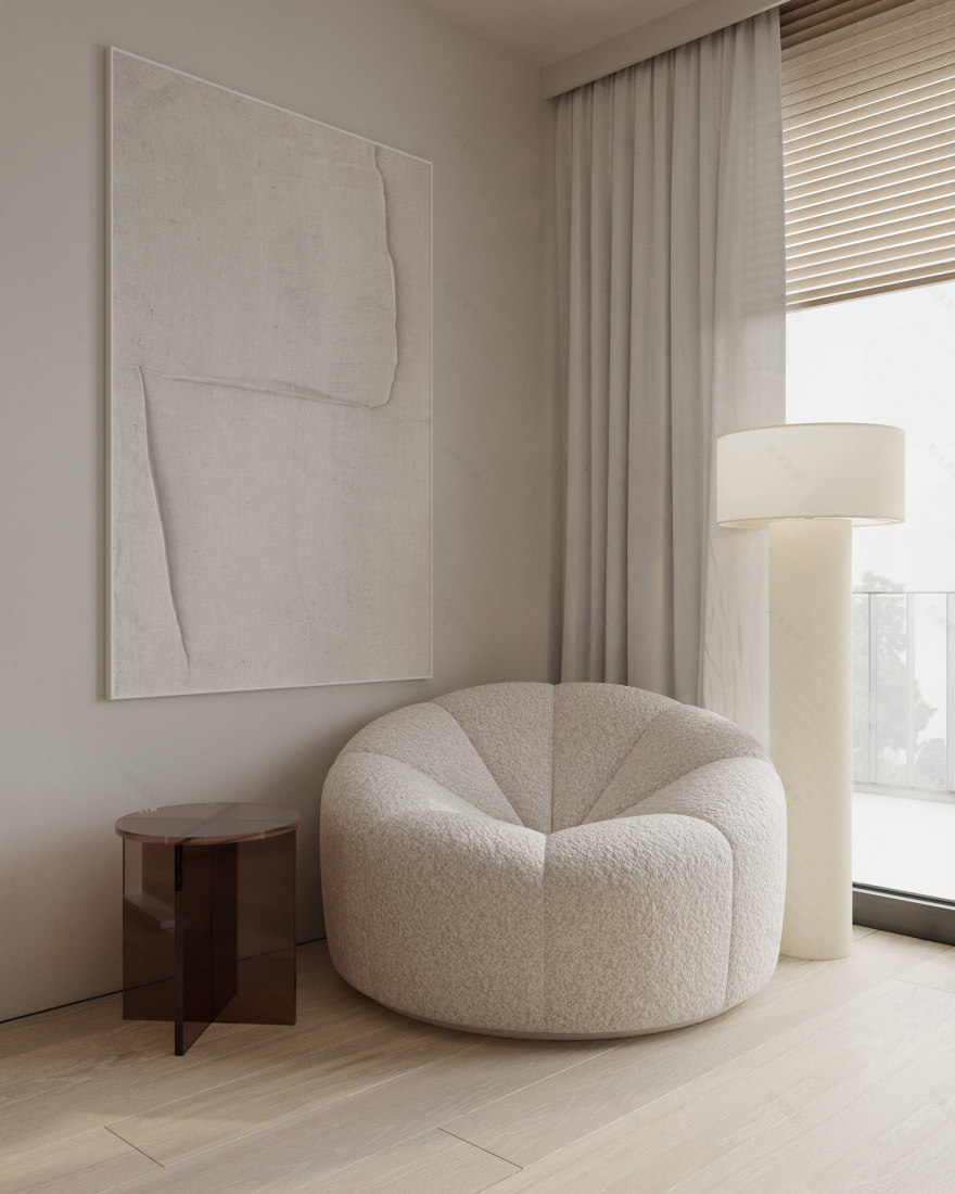 BLACK & WHITE公寓设计丨波兰克拉科夫-31