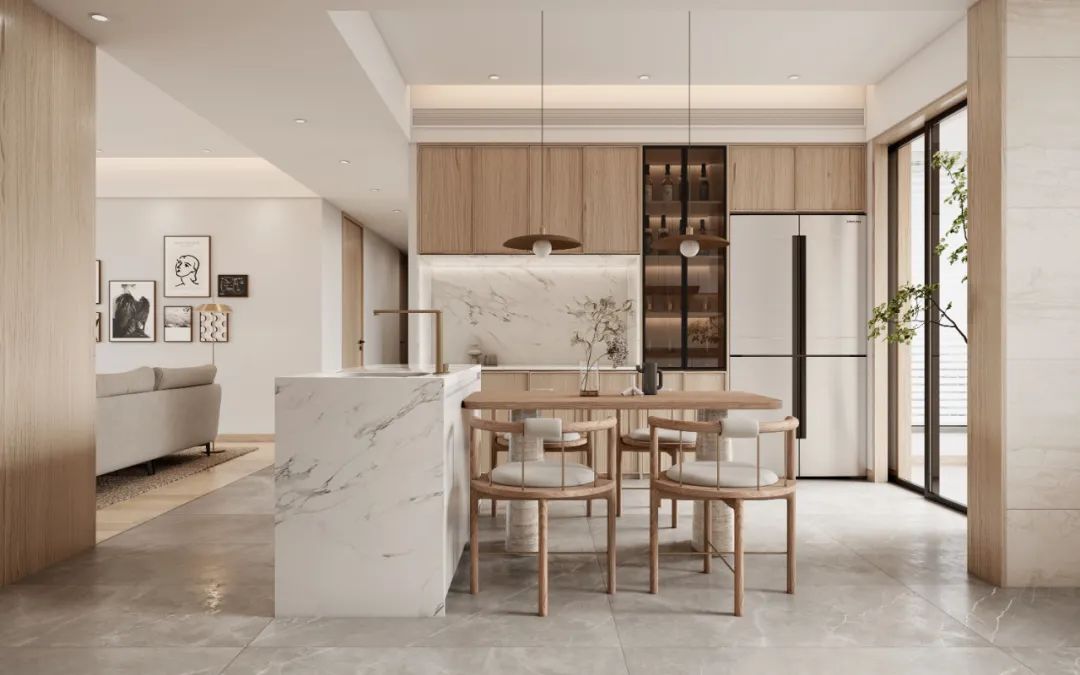 温润原木风,治愈生活的理想家丨中国湖南丨周笙笙全案设计工作室-21