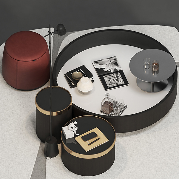 客厅家具套装（咖啡桌系列01）-5