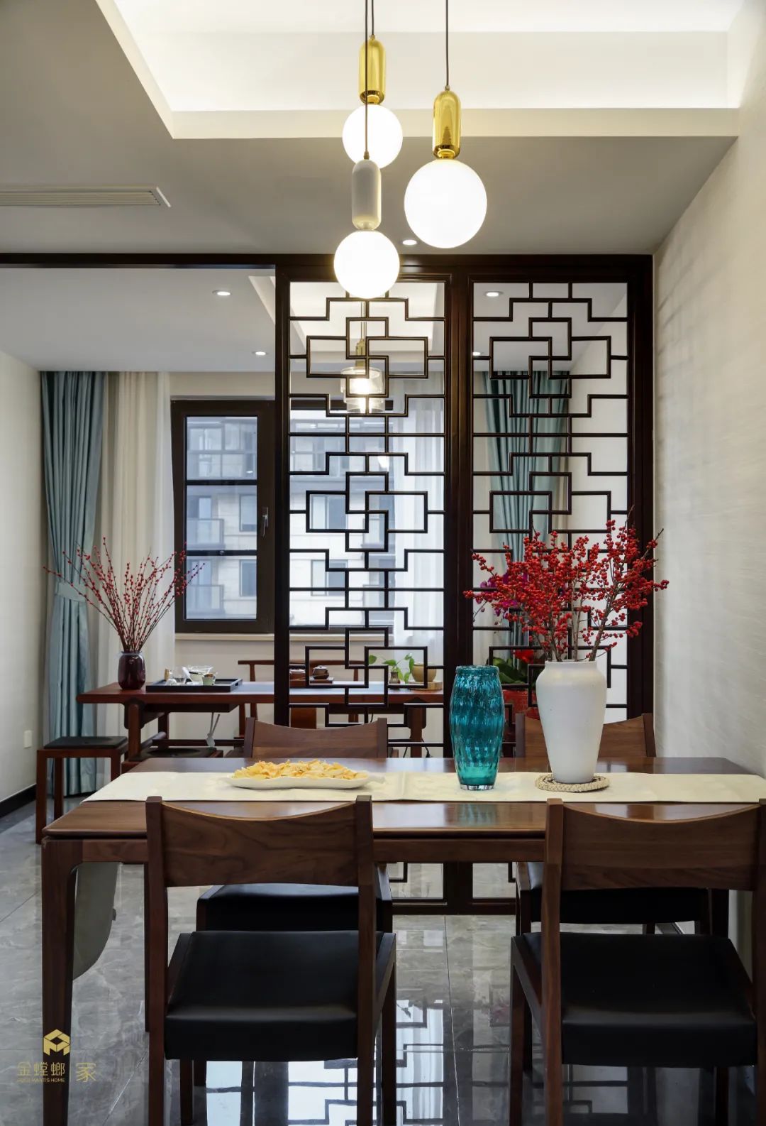 苏州狮山原著 140㎡中式风装修丨中国苏州丨金螳螂·家苏州吴江店-26