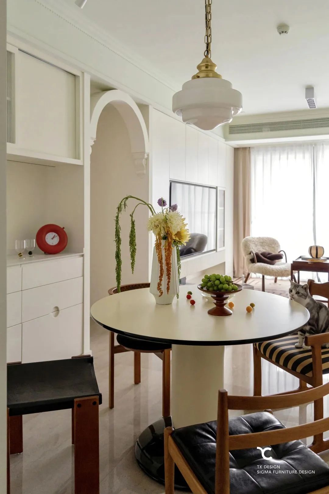 混搭艺术诗意居所丨TK设计&之和家居-28