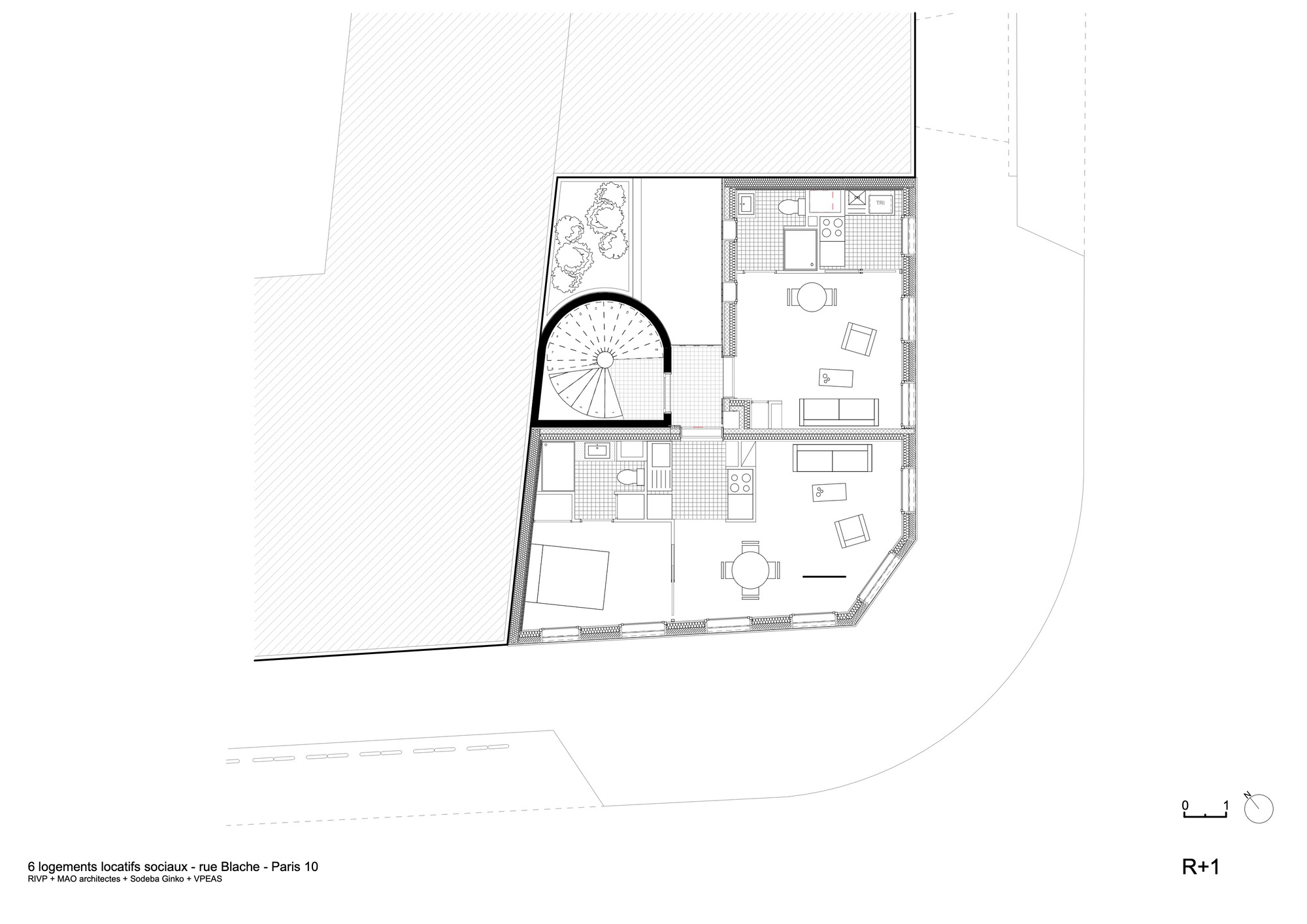 6 套巴黎公寓丨法国巴黎丨mobile architectural office-43
