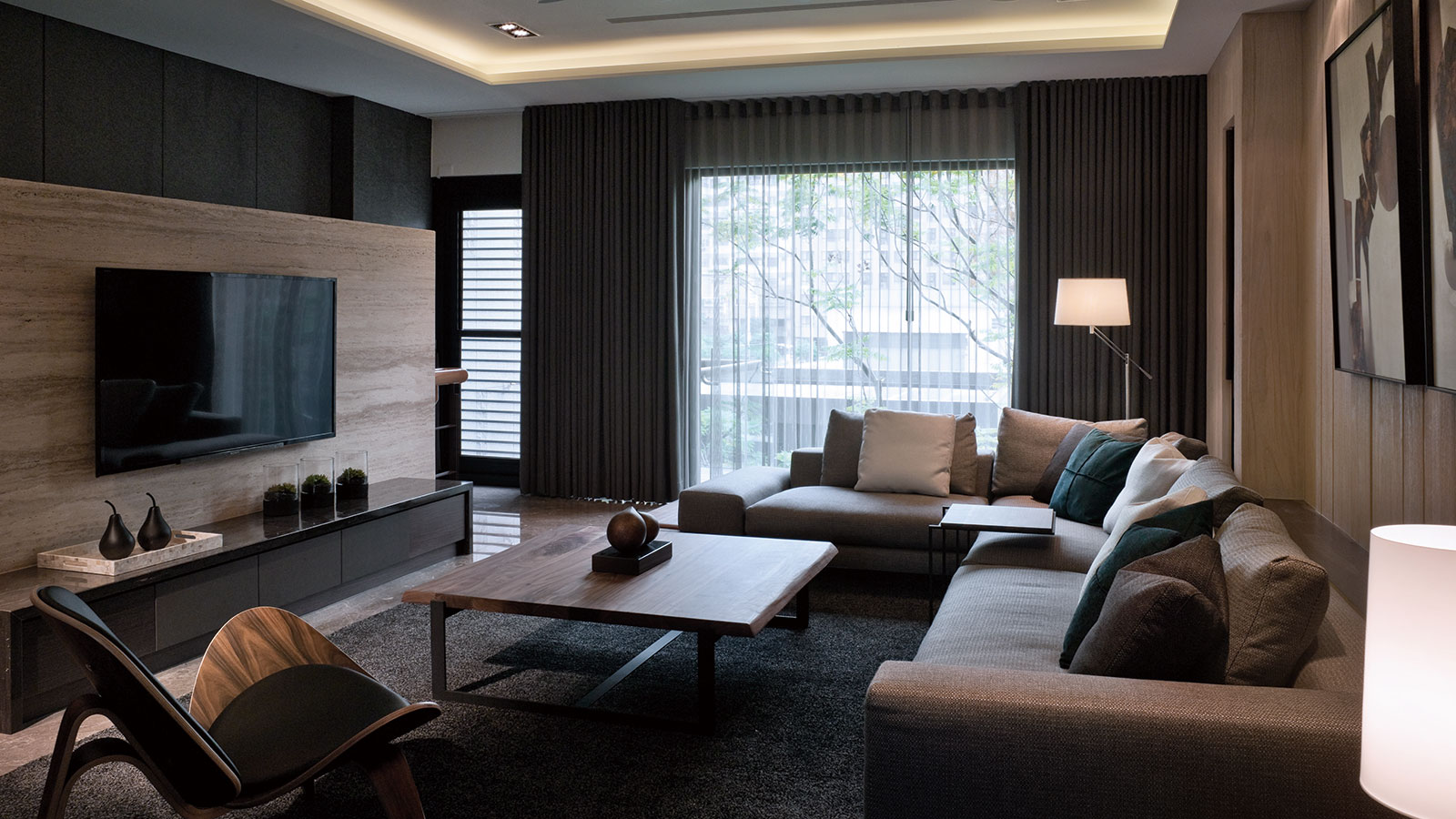 绿意阳光风 四季遇自然  朱英凯室内设计-4