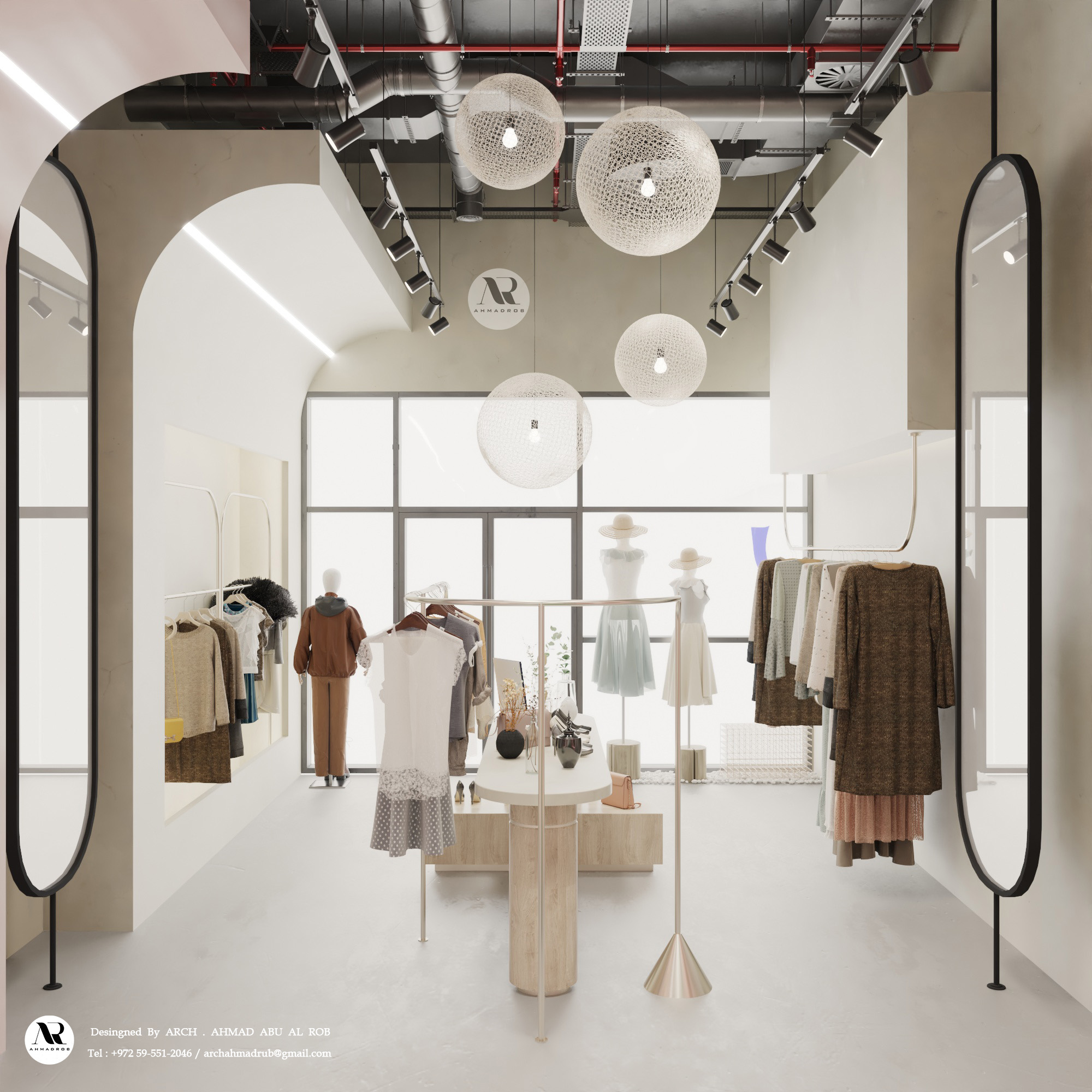 Clothing store interior design-6