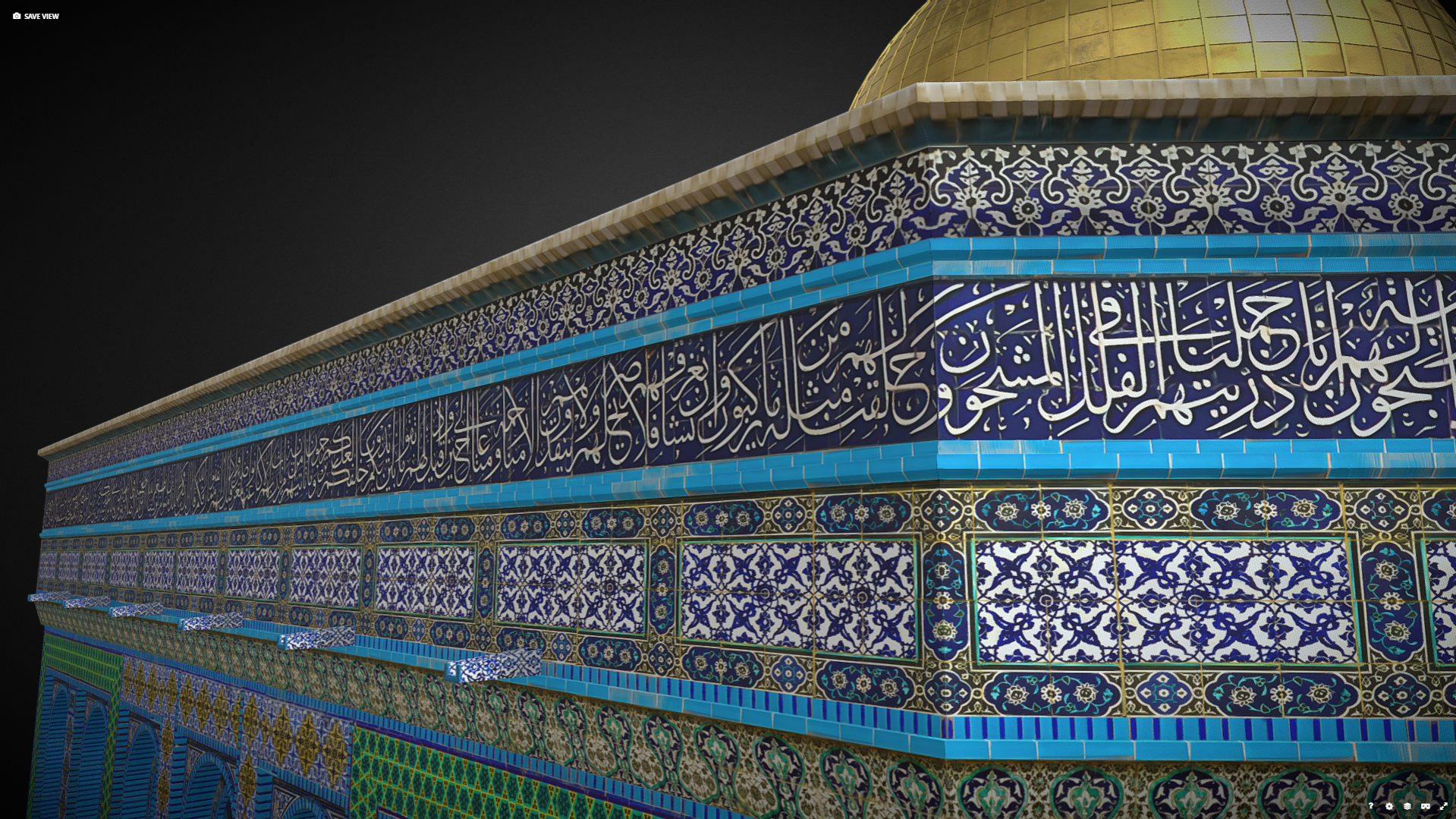 Dome of the Rock 3d 模型-8