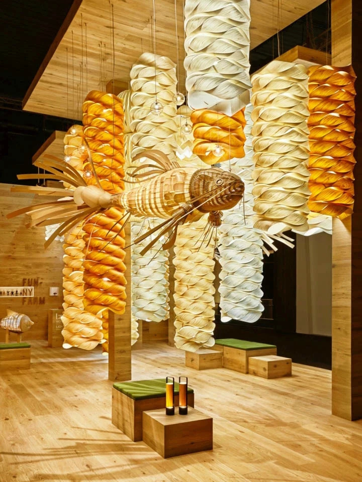 【展示空间】 米兰灯具照明展的LZF品牌展示空间-6