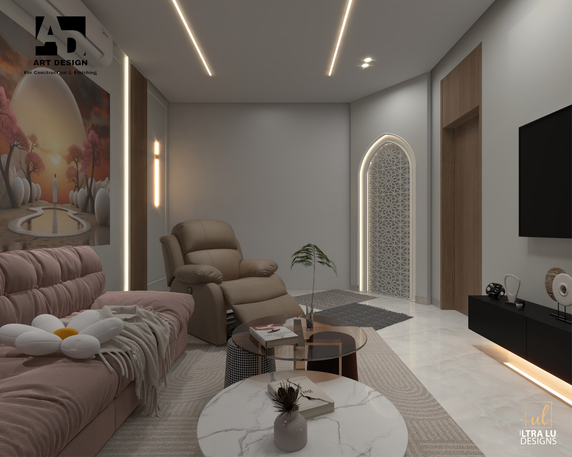 Living room and prayer corner-2