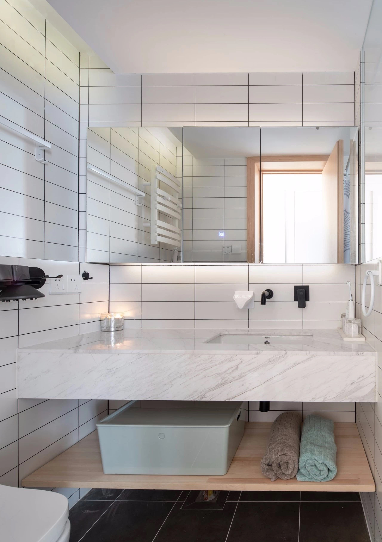 杭州 53 平米北欧风小家，懒人收纳与实用设计完美融合-35