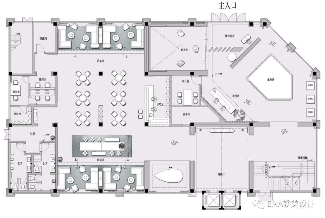 珠海天誉珠海湾营销中心丨中国珠海丨EMA轶美设计-72