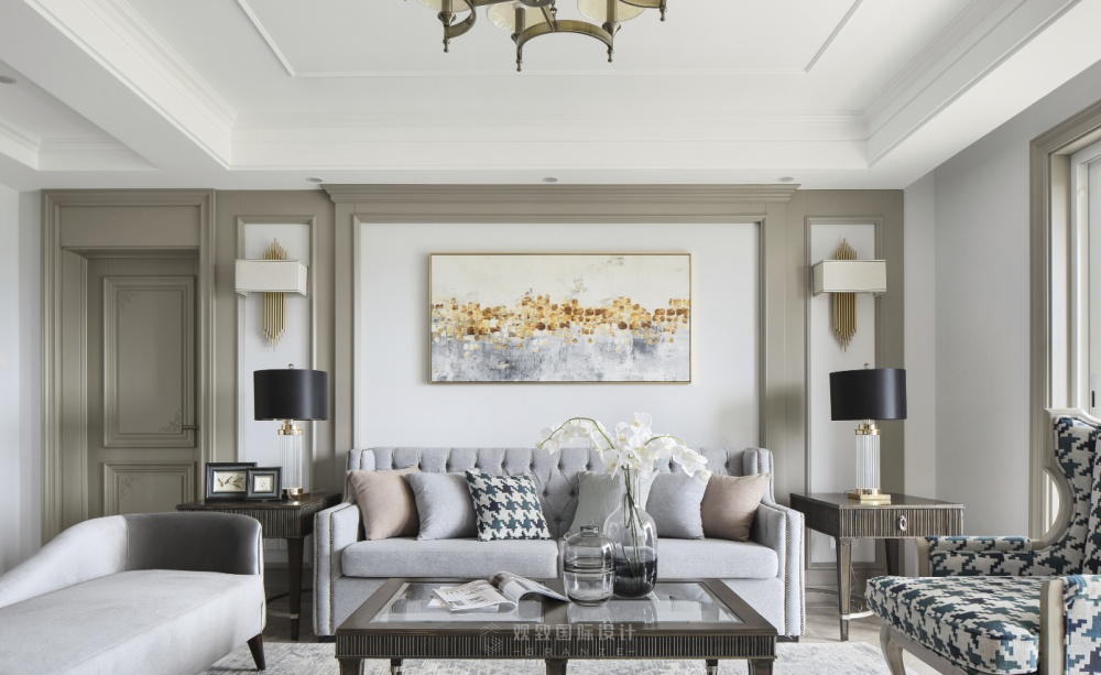 淮安金吉华冠苑美式轻奢-观致国际设计-10