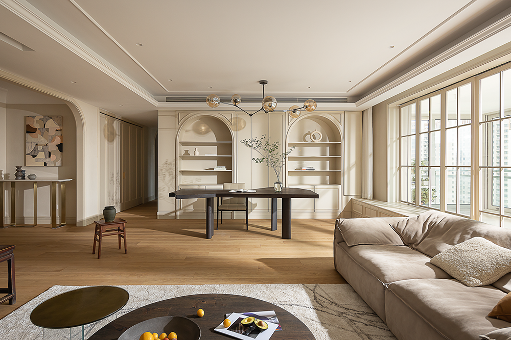 300㎡现代法式大平层设计丨中国上海丨上海示觉室内设计事务所-28