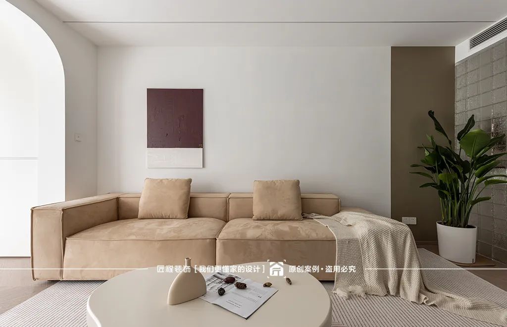 素·静 · 90㎡现代极简风格的诗意生活丨匠程装饰-21