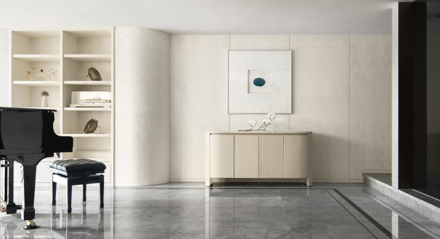 悦空间×私宅丨逸净设计-11