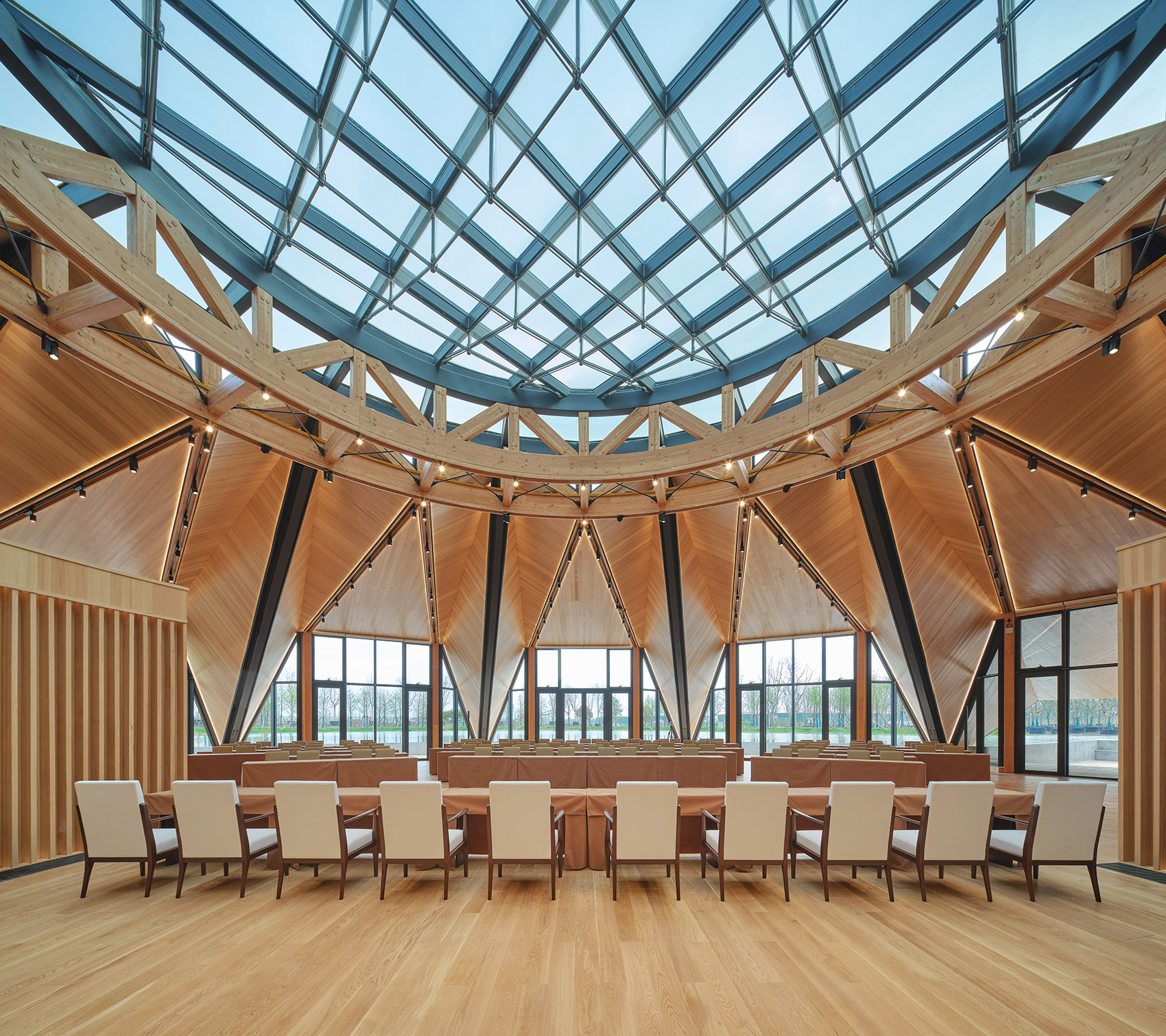 光明花博邨东风会客厅&水上会议中心丨中国上海丨同济原作设计工作室-36