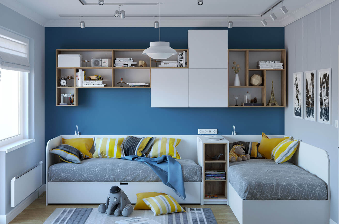 12平米双儿童卧室设计 · GD  HOME-3