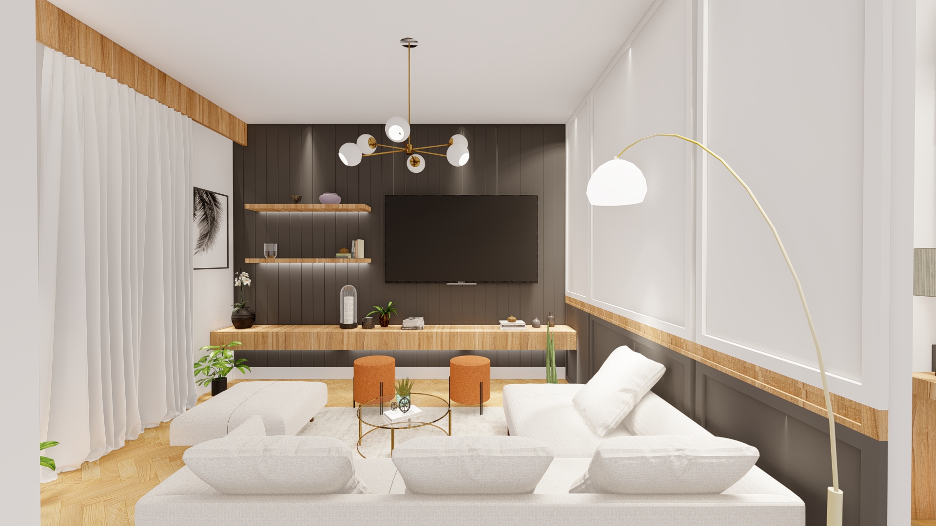 Interior Design of a Cozy Apartment-18