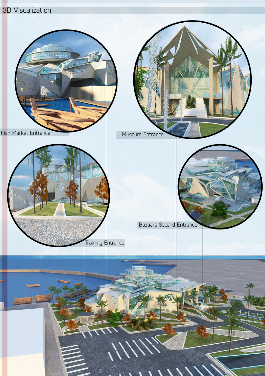 苏伊士市渔业综合区丨Architecture Graduation Project-13