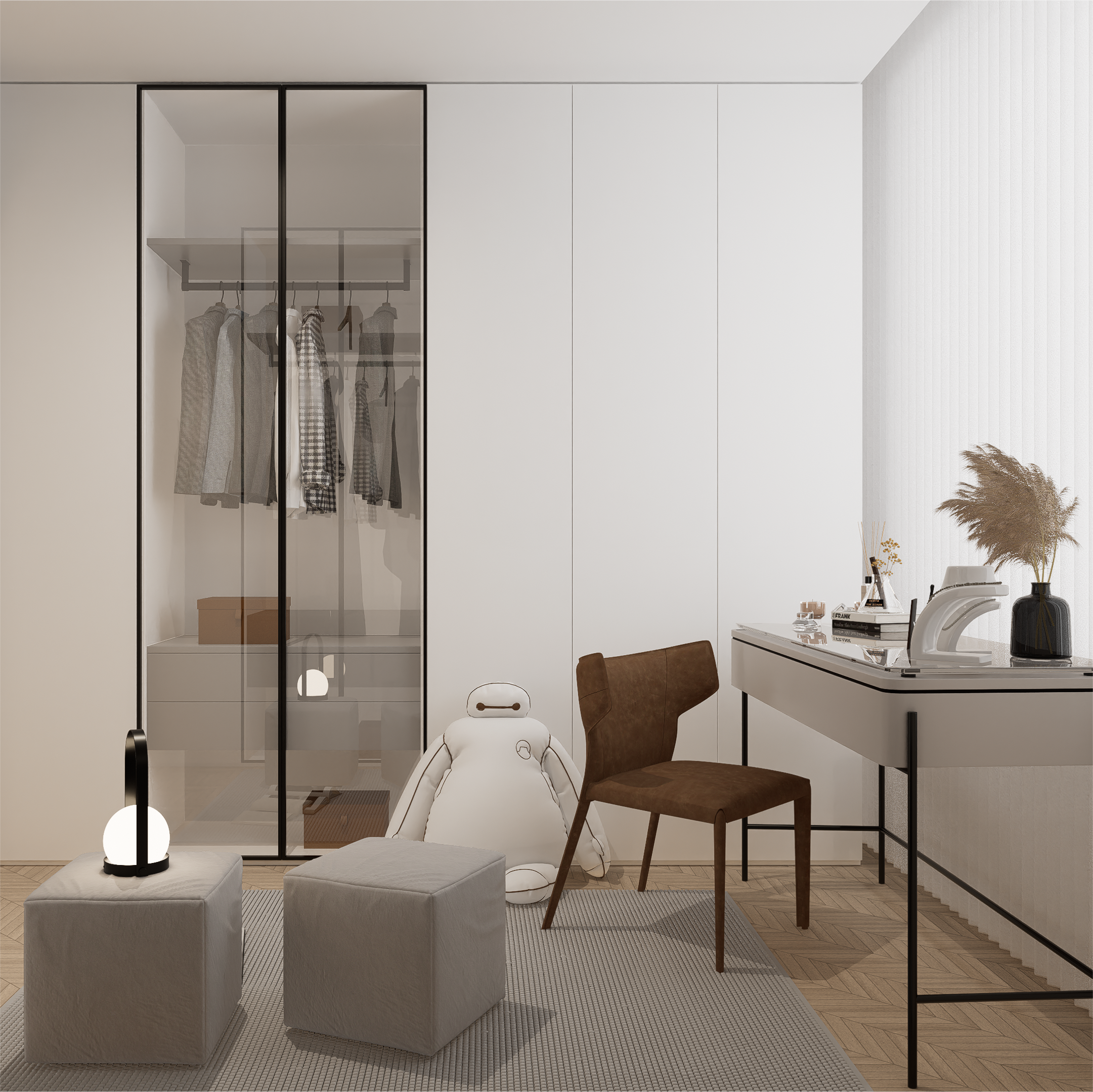 120平四改三改善住房设计-17