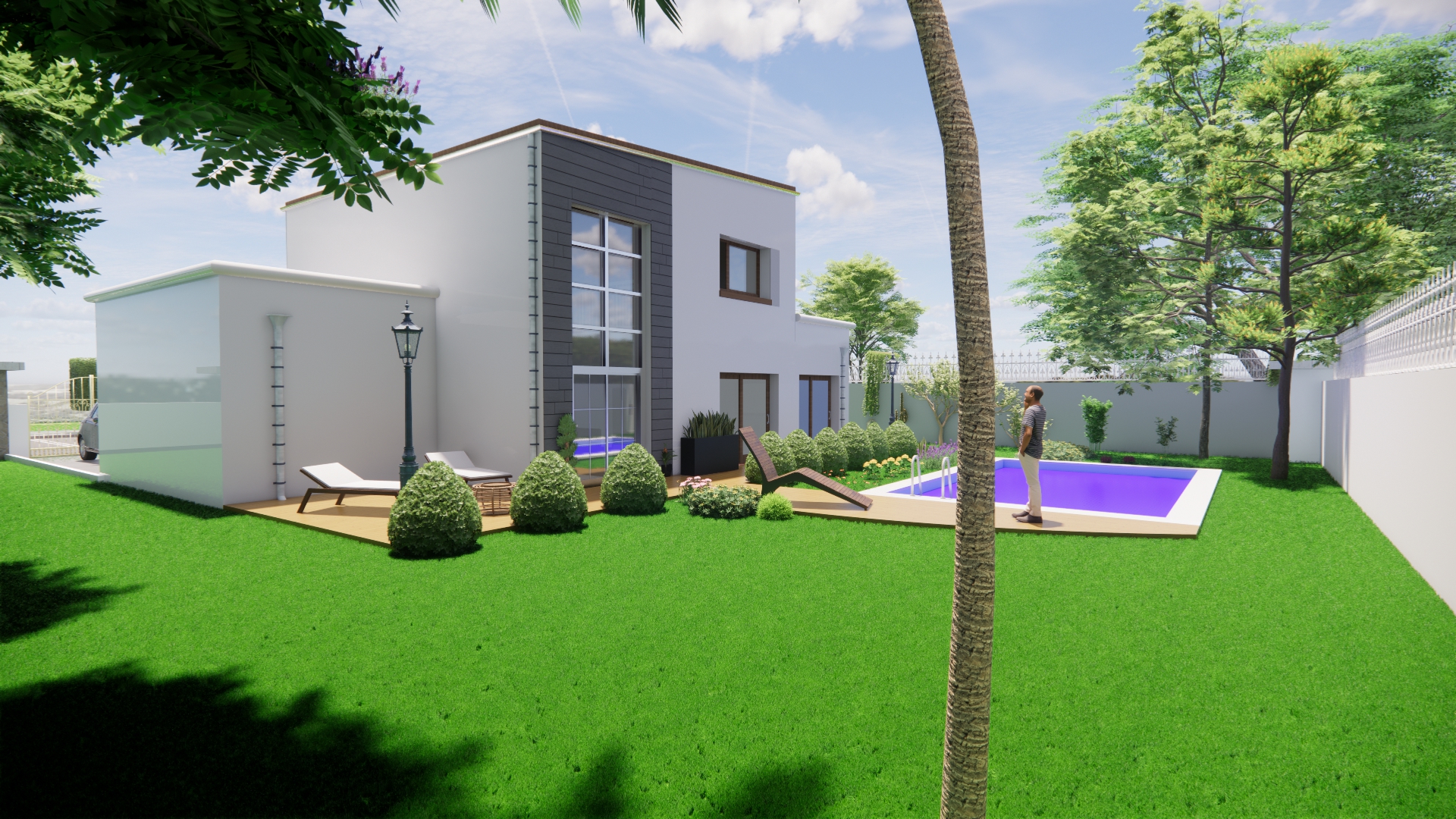 Rendus de villa R+1-2